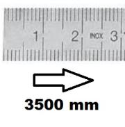 HORIZONTAL FLEXIBLE RULE CLASS II LEFT TO RIGHT 3500 MM SECTION 18x0,5 MM<BR>REF : RGH96-G23M5C0M0